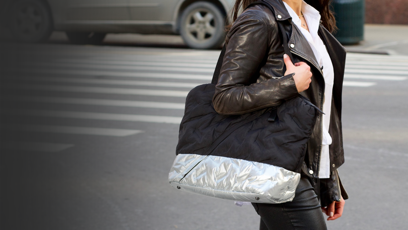 Dot dash 2025 woven bag