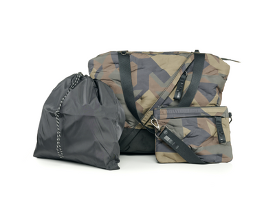 Medium two tone camo tote bag #color_camo-black