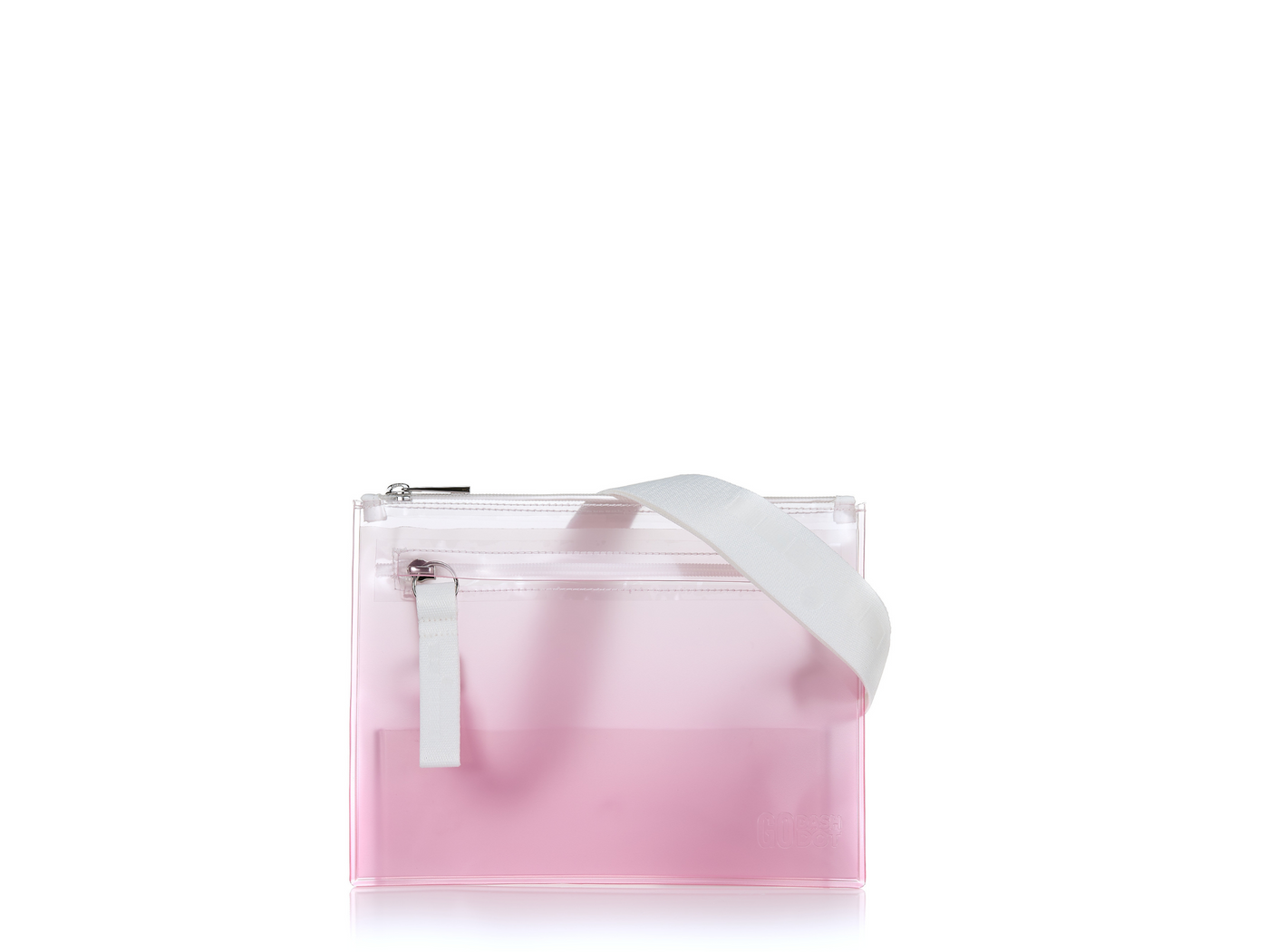 Clear pouch #color_ pink-ombre