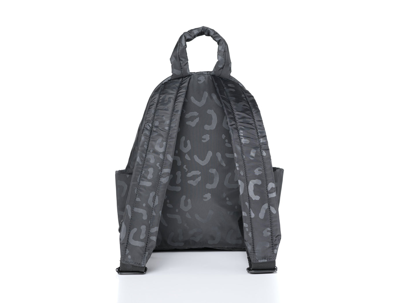Go Dash Dot Mini Backpack Black Cheetah Rear View #color_black-cheetah