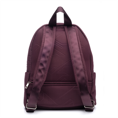Maya Backpack has adjustable, padded straps for added comfort.